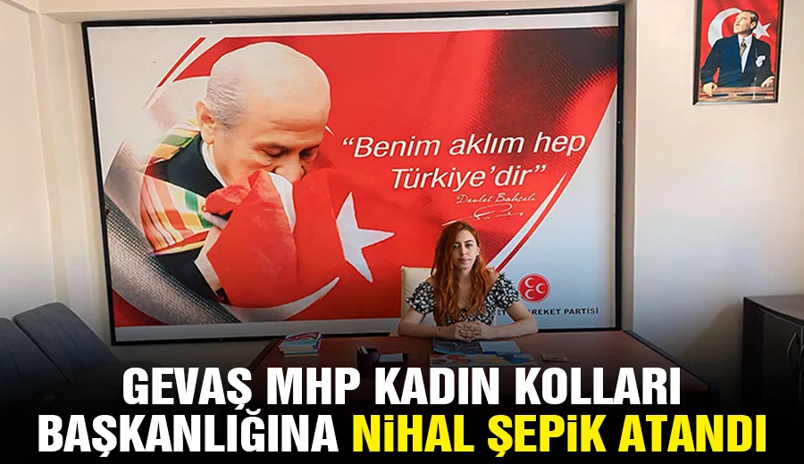 Gevaş MHP Kadın Kolları Başkanlığına Nihal Şepik Atandı