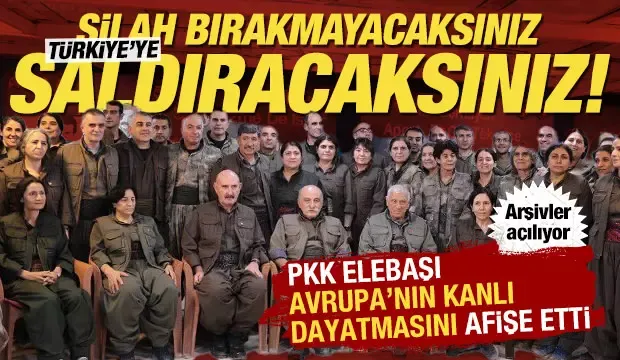 PKK elebaşından tarihe geçen itiraf: 