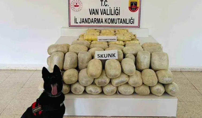 Van’da 106 kilo uyuşturucu madde ele geçirildi