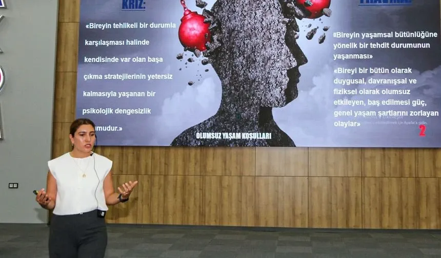 Belediye Personellerine Psikolojik İlk Yardım Eğitimi Verildi