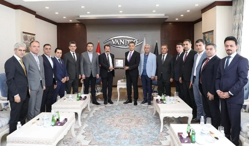 Soran Valisinden Van TSO’ya ziyaret