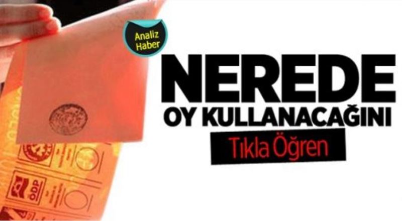 2014 Seçmen Listesi Nerede Oy Kullanacağım (Sıkça Sorulan Sorular)
