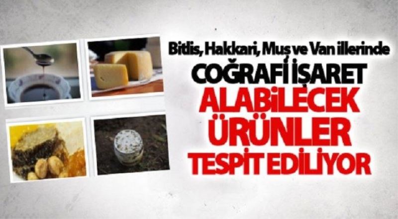 DAKA, yöresel ürünlerin tespiti için çalışıyor