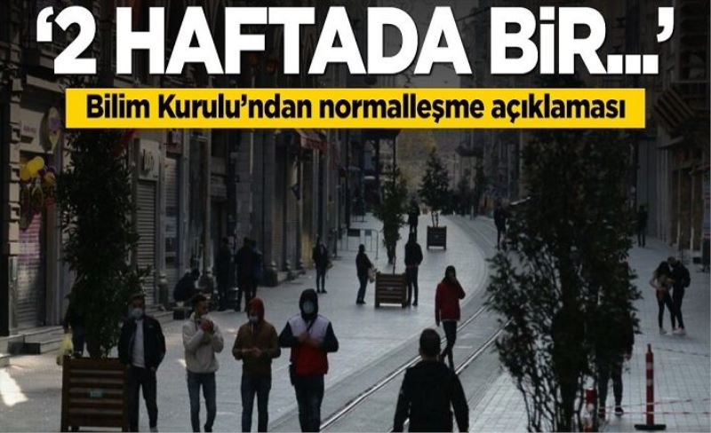 Bilim Kurulu üyesi İlhan'dan normalleşme açıklaması! "2 haftada bir..."