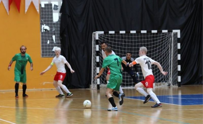 Görme Engelli Futsal 1. Lig 1. devre müsabakaları Van’da devam ediyor
