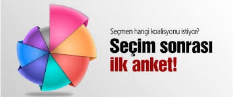 7 Haziran sonrası ilk anket!